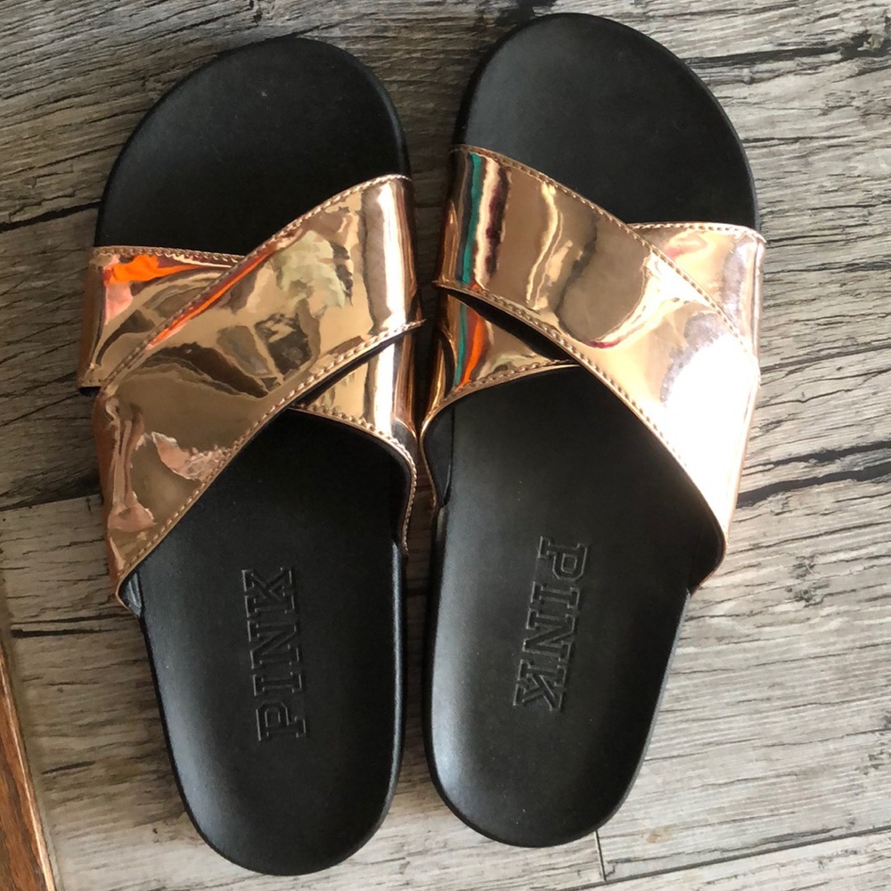 Rose gold PINK slide